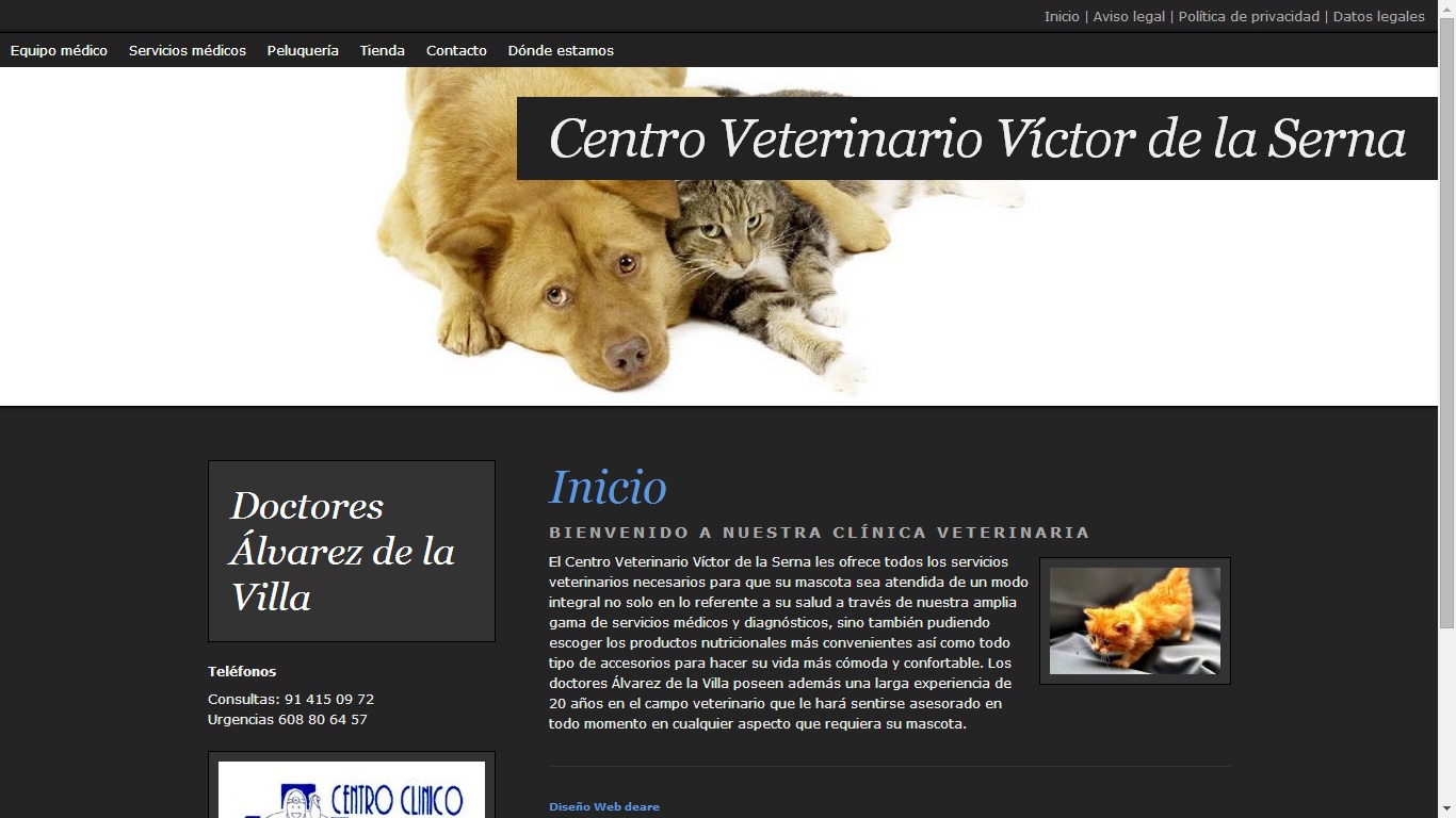 Centro Veterinario Víctor de la Serna